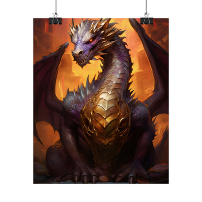 Fantasy Dragon's Treasure: Majestic Guardian - Poster