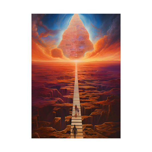 Space-Time Explorer: Cosmic Journey in Motion - Poster