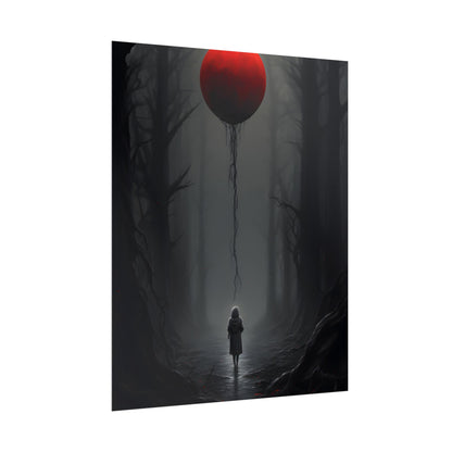 Youthful Moment: A Young Man in Nature's Outdoors - Poster