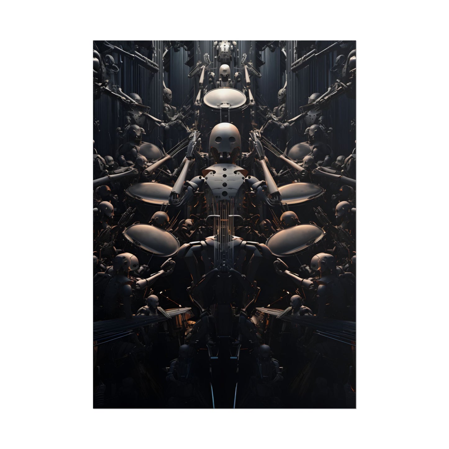 Harmony from the Aditorium: Robot Orchestra in Perfect Rhythm - Poster