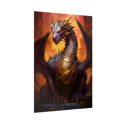 Fantasy Dragon's Treasure: Majestic Guardian - Poster
