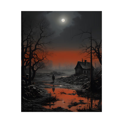 Daytime City Portrait: Outdoors Artwork - Poster