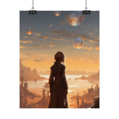 Casual Selfie: Reflection Artwork - Poster