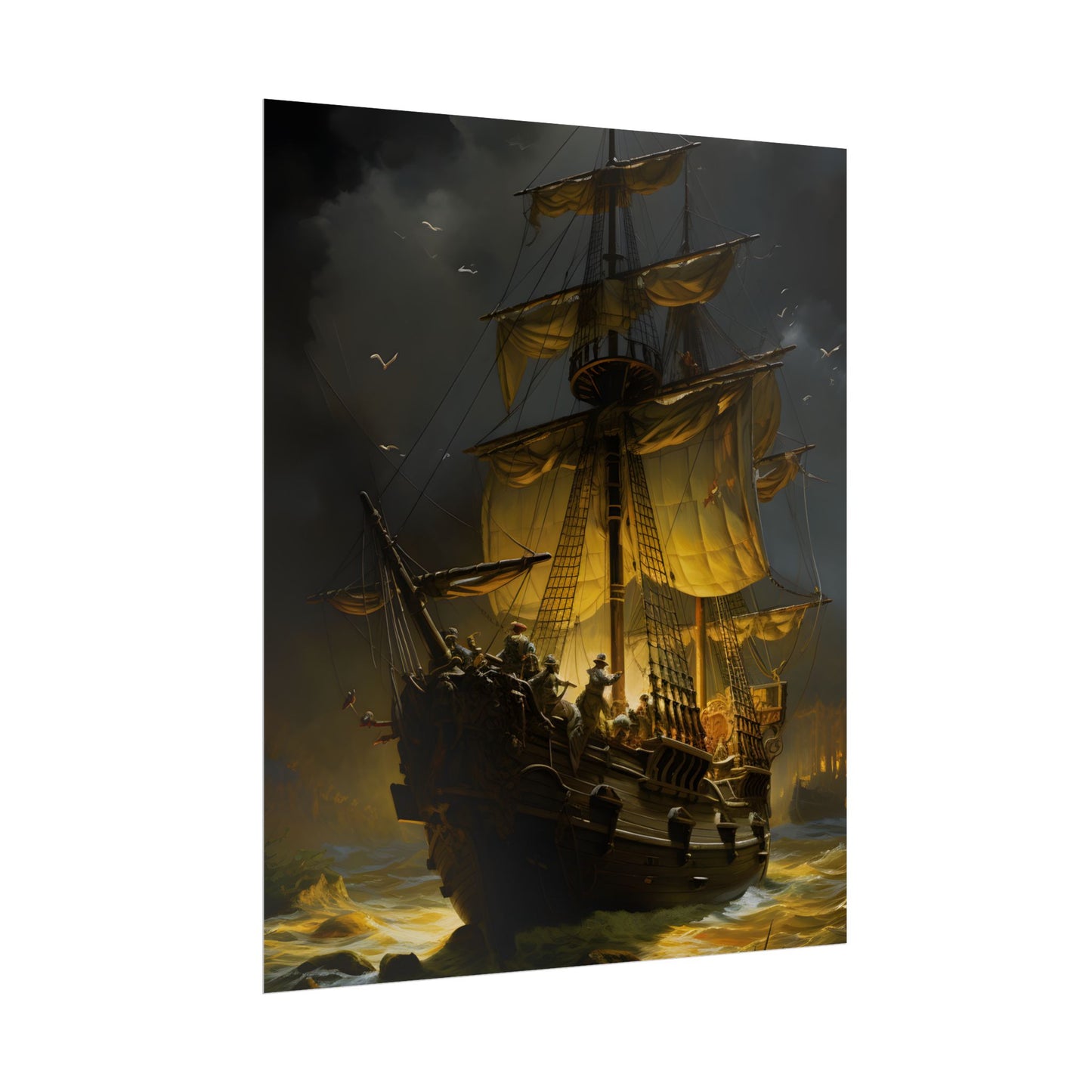 Time-Traveling Pirates: Swashbucklers on a Mission - Artwork - Poster
