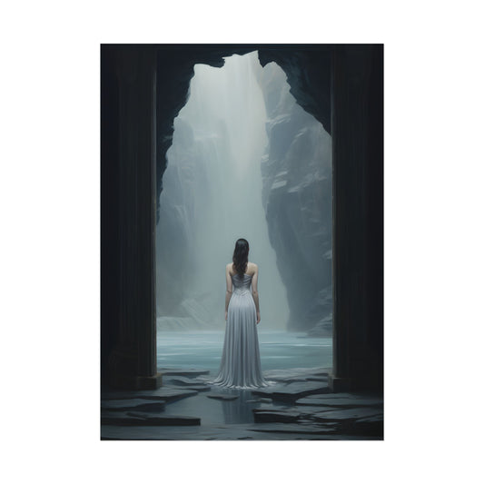 Serenity in Nature: Tranquil Outdoor Scene - Poster