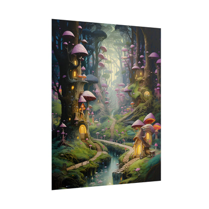 Enchanted Forest Adventure: Vibrant Artwork of Six Brothers - Poster