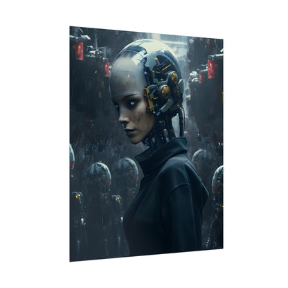 A group of charismatic thieves pull off a daring robotic art heist - Action - Poster