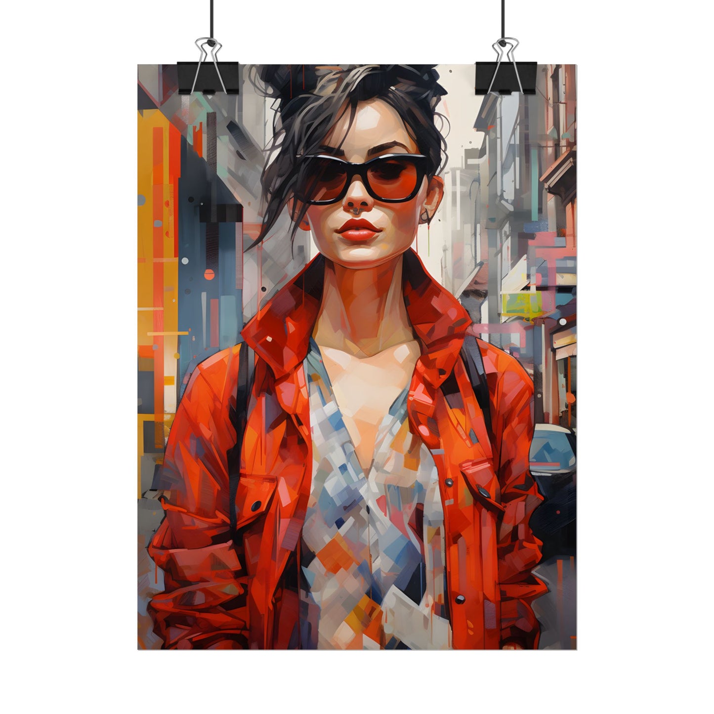 Urban City Style: Fashionista in the City - Poster