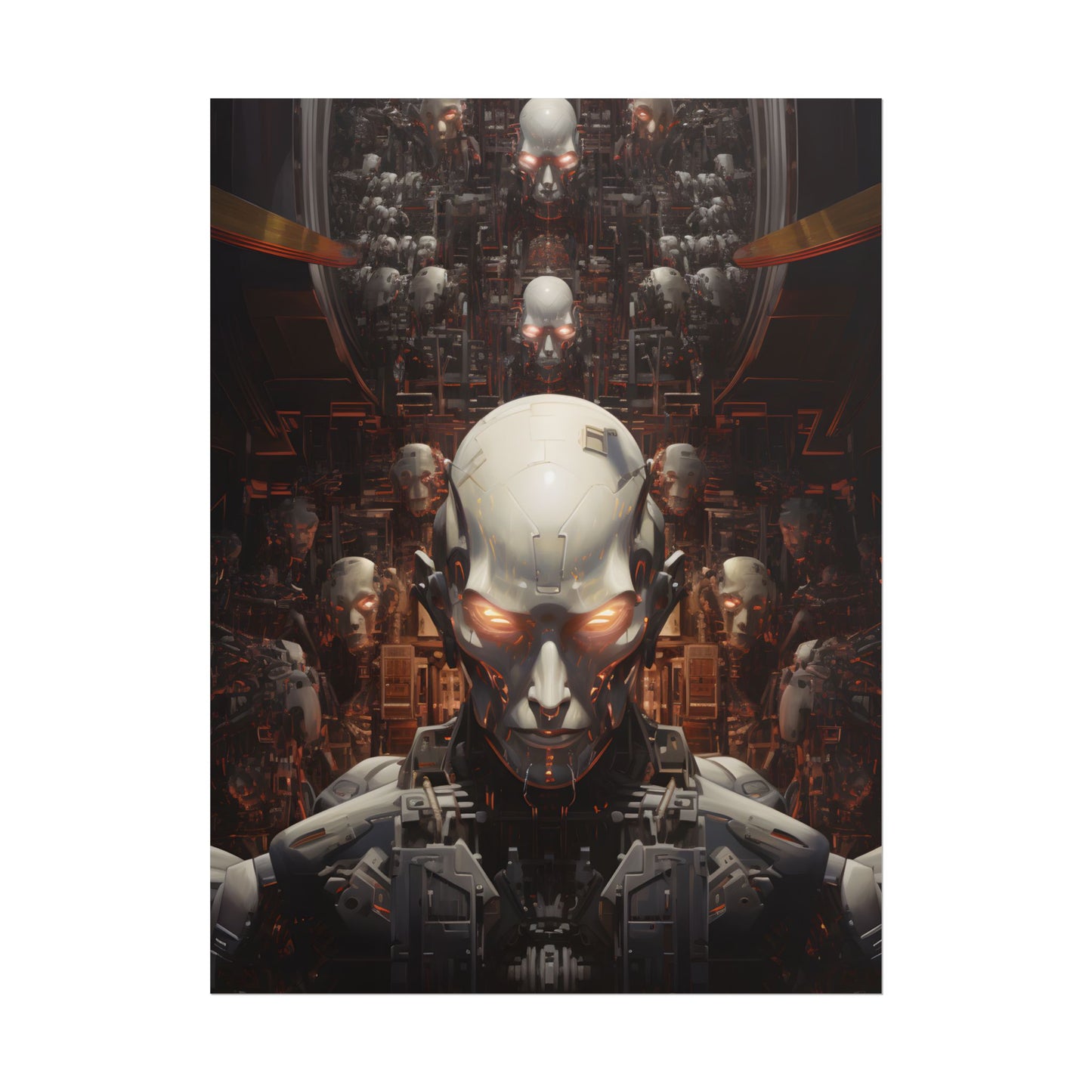 Robot Orchestra: A Symphony of Steel and Strings - Poster