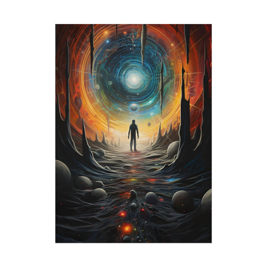 Space Time Explorer: Intrepid Journey Through the Stars - Poster