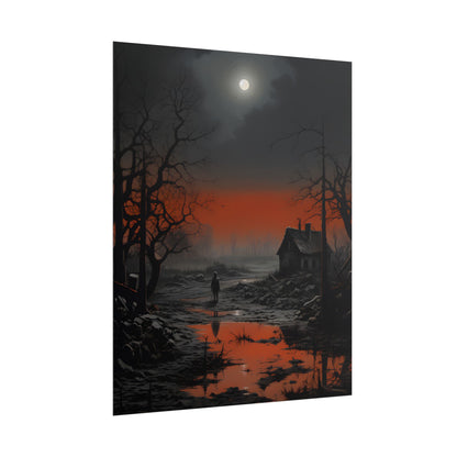 Daytime City Portrait: Outdoors Artwork - Poster
