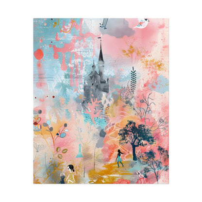 Colorful Pop Art Collage: Celebrating Everyday Life - Poster