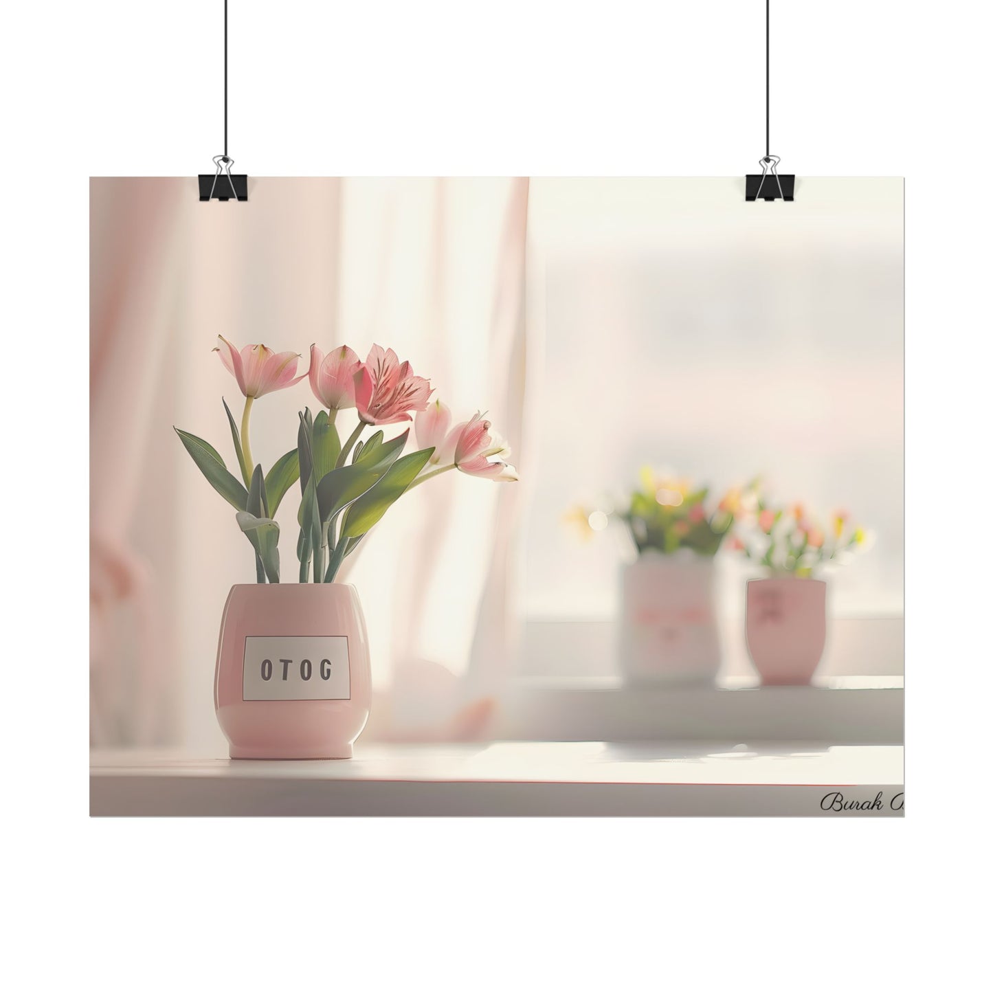 Serene Outdoor Landscape: Soft-Spoken Reminder - Poster
