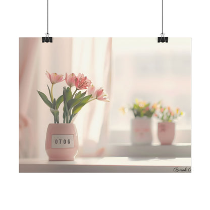 Serene Outdoor Landscape: Soft-Spoken Reminder - Poster