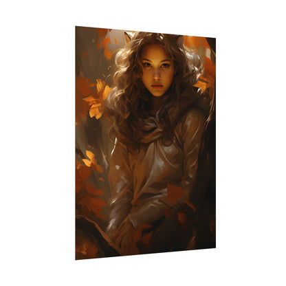 Vibrant Forest Sunshine: Nature Art Photography - Poster