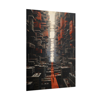 Hope in Desolation: A Dystopian Utopia - Poster