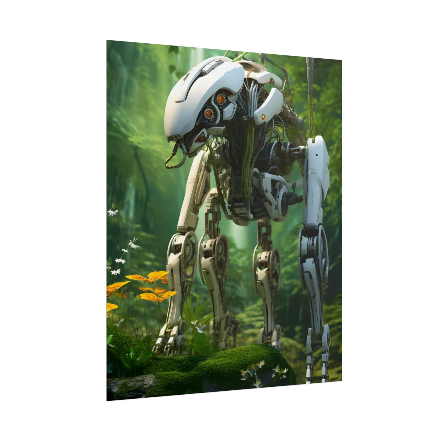 Robotic Wildlife Sanctuary: AI-Operated Oasis - Poster