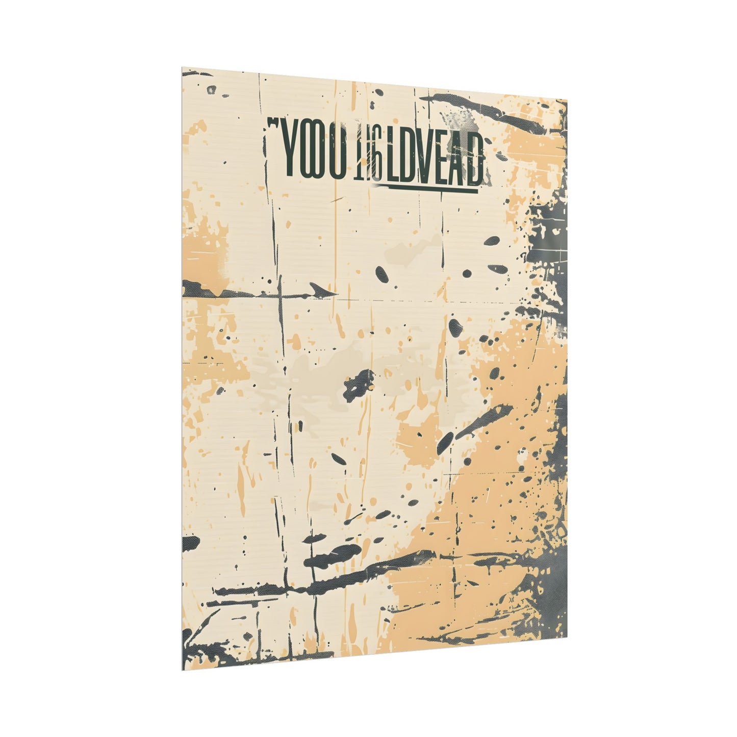 Vintage Distressed Batch 1: A Nostalgic Poster Artwork - Poster