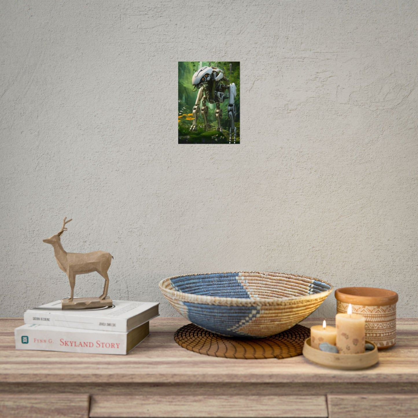 Robotic Wildlife Sanctuary: AI-Operated Oasis - Poster
