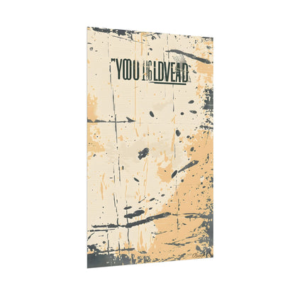Vintage Distressed Batch 1: A Nostalgic Poster Artwork - Poster