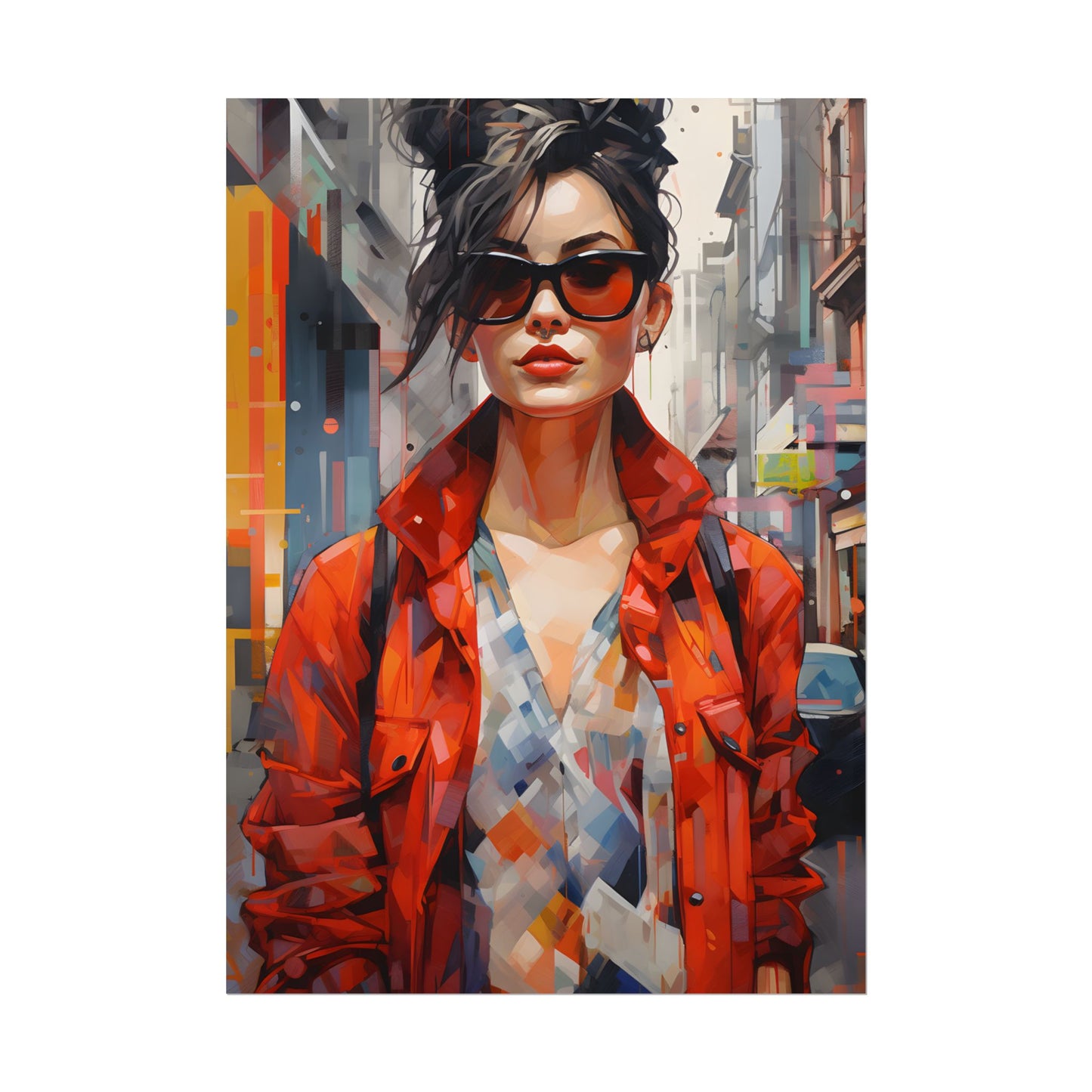 Urban City Style: Fashionista in the City - Poster