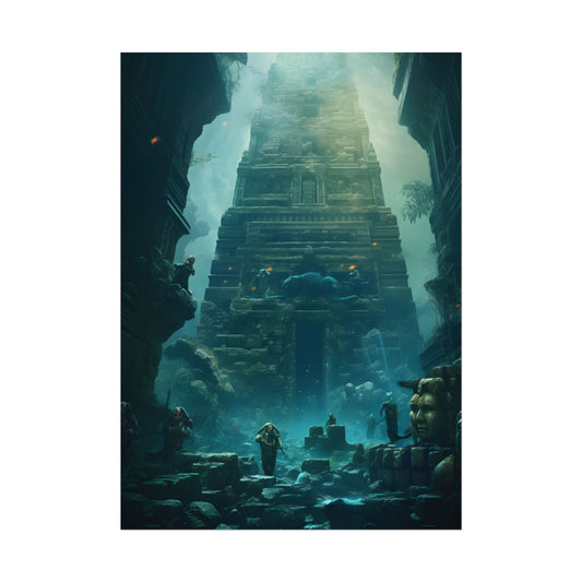 Lost Underwater City: Mystery Beneath the Waves - Poster