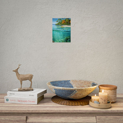 Tropical Island Paradise: Serene Natural Beauty - Poster