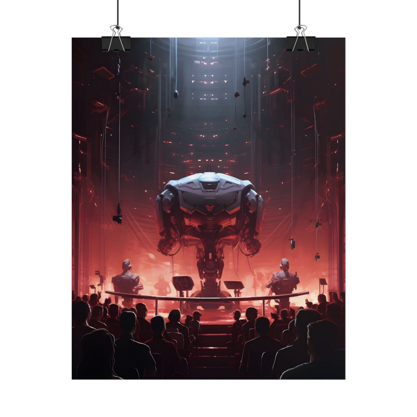 Robot Symphony: Mechanical Music Performance Art - Poster