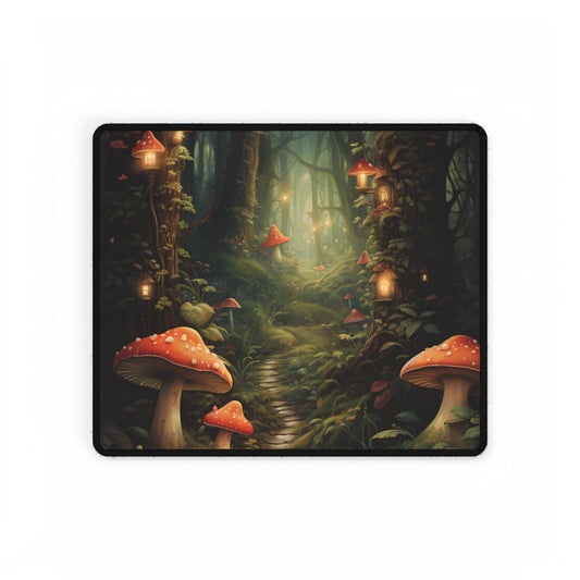 Enchanted Forest: A Whimsical Fairy Tale World of Six Brothers - Desk Mat