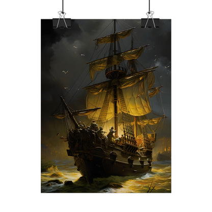 Time-Traveling Pirates: Swashbucklers on a Mission - Artwork - Poster
