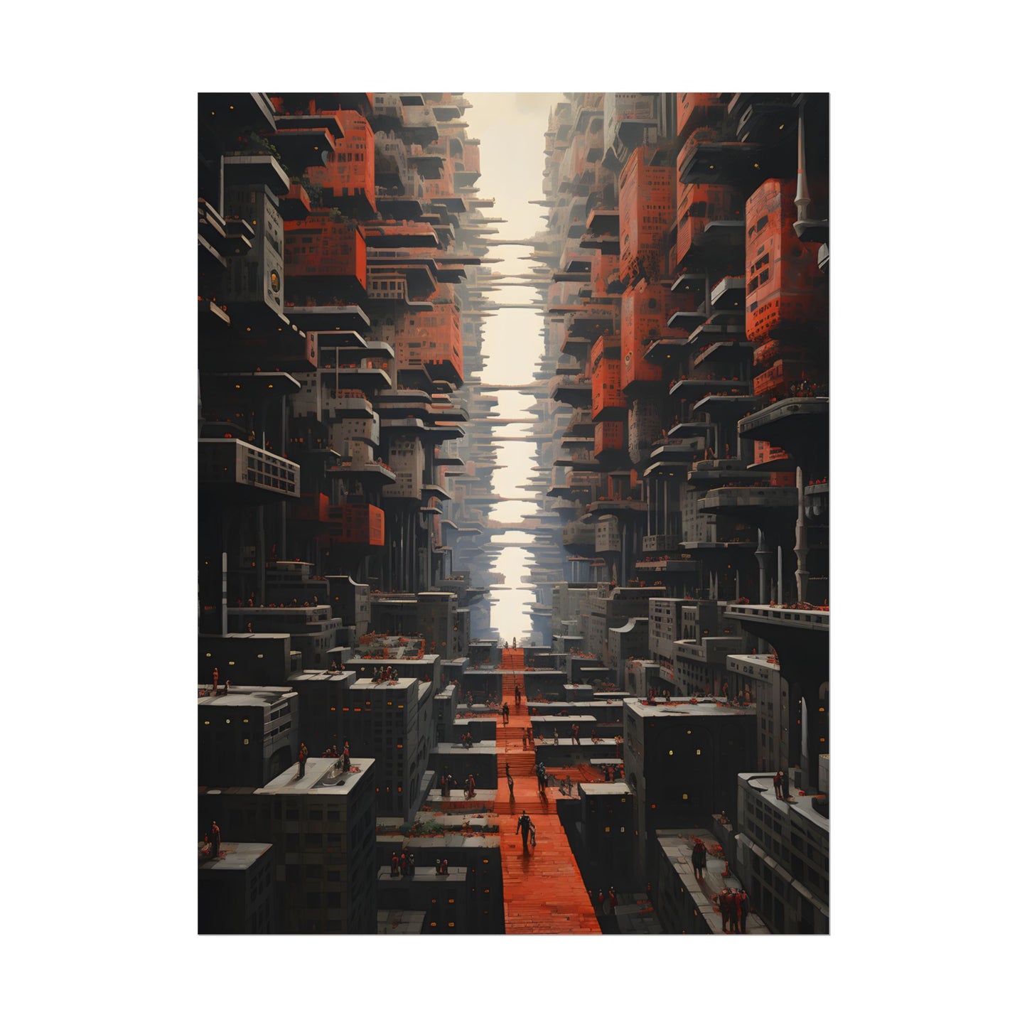 Hope in Desolation: A Dystopian Utopia - Poster