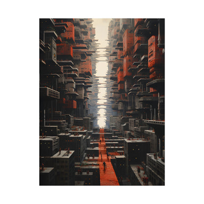 Hope in Desolation: A Dystopian Utopia - Poster