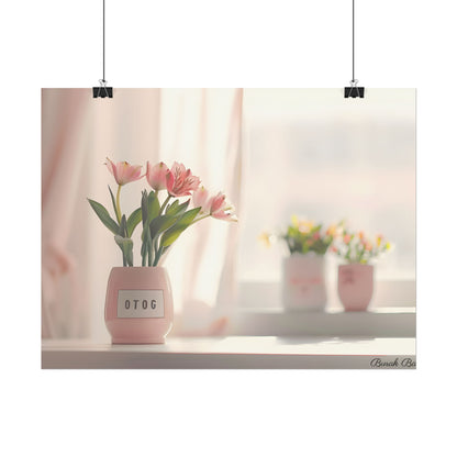 Serene Outdoor Landscape: Soft-Spoken Reminder - Poster