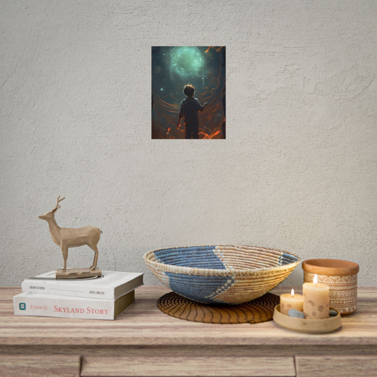 Mobile Life: A Moment in Time - Digital Art - Poster