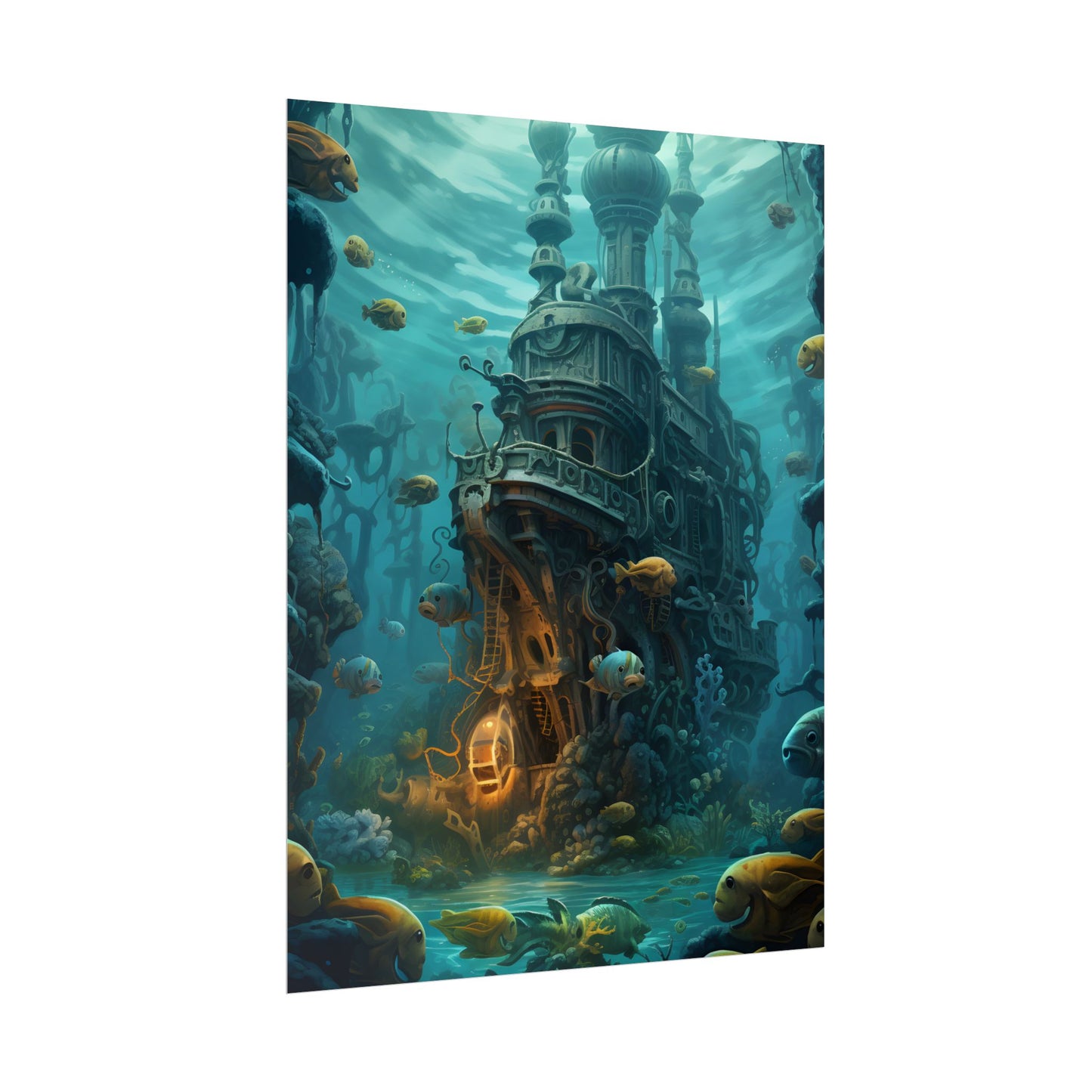 Steampunk Underwater Adventure: Captain Nemos Quest - Poster