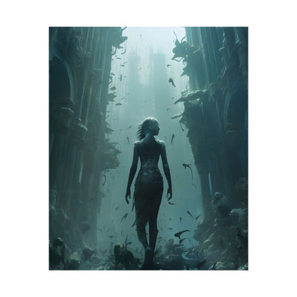 Ancient Underwater City: Hidden Ruins - Poster