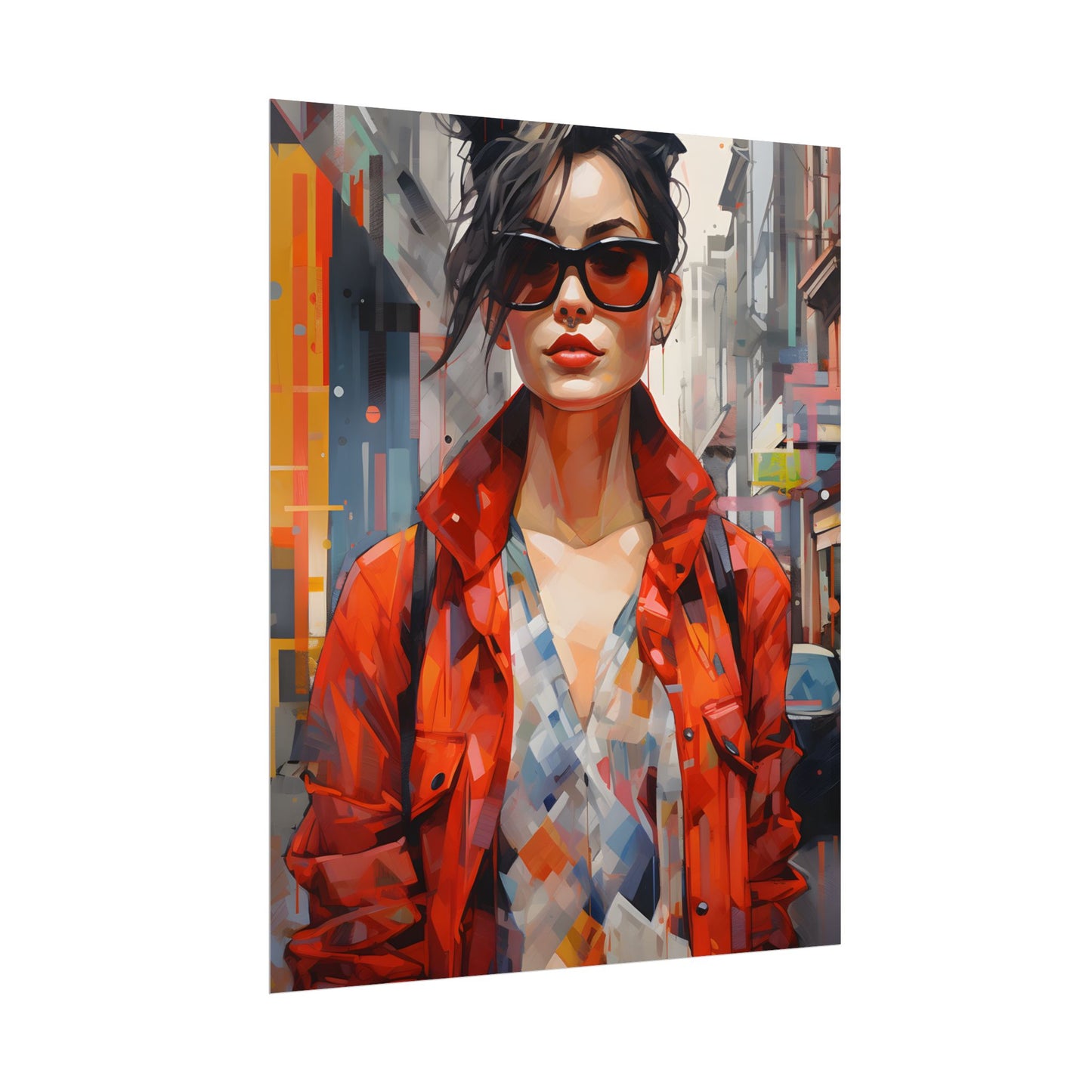 Urban City Style: Fashionista in the City - Poster