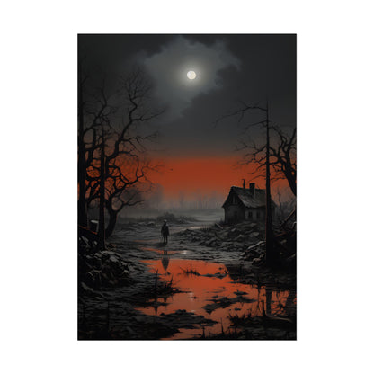 Daytime City Portrait: Outdoors Artwork - Poster