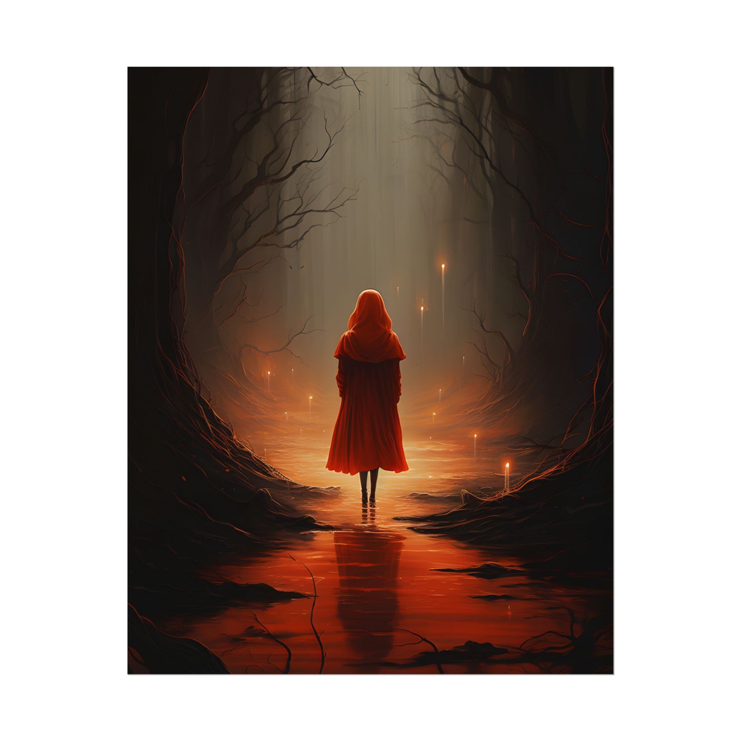 Outdoor Portrait: Natural Light Art - Poster