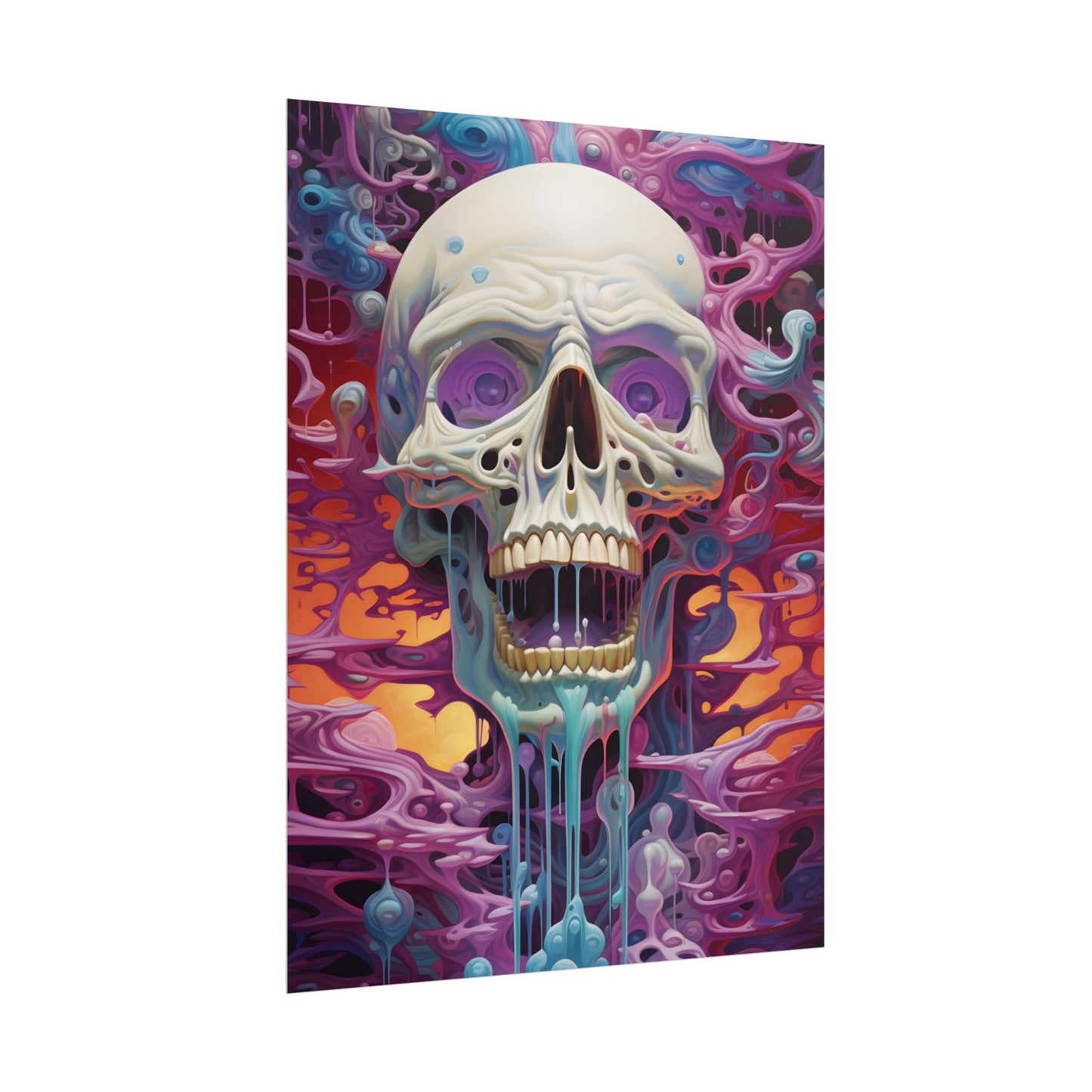 Surreal Landscape: Tears in Reality with 6 Portals and Rifts - Poster