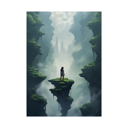 In Conversation: Indoor Portrait Artwork - Poster