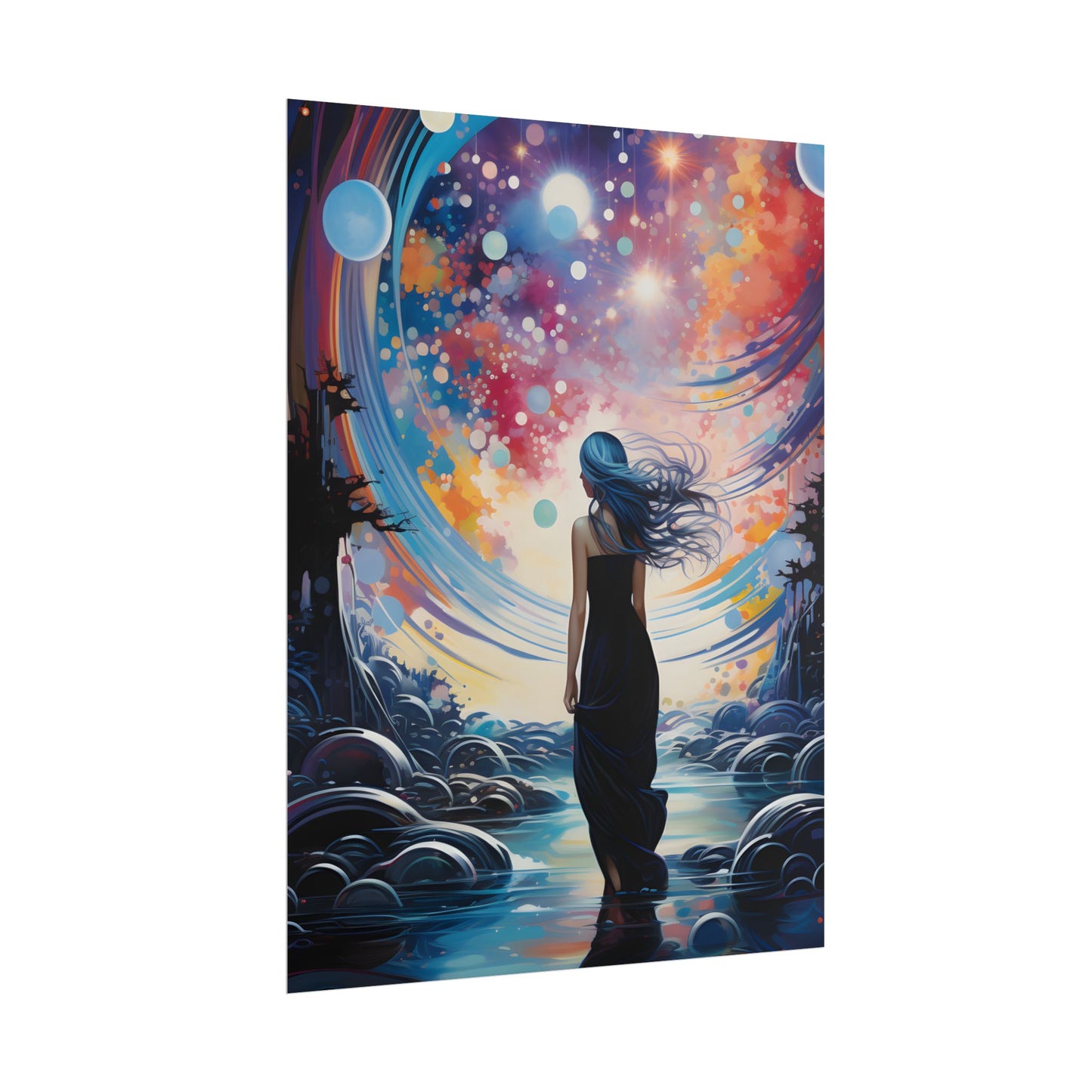 Celestial Art Gallery: An Otherworldly Art Collection - Poster