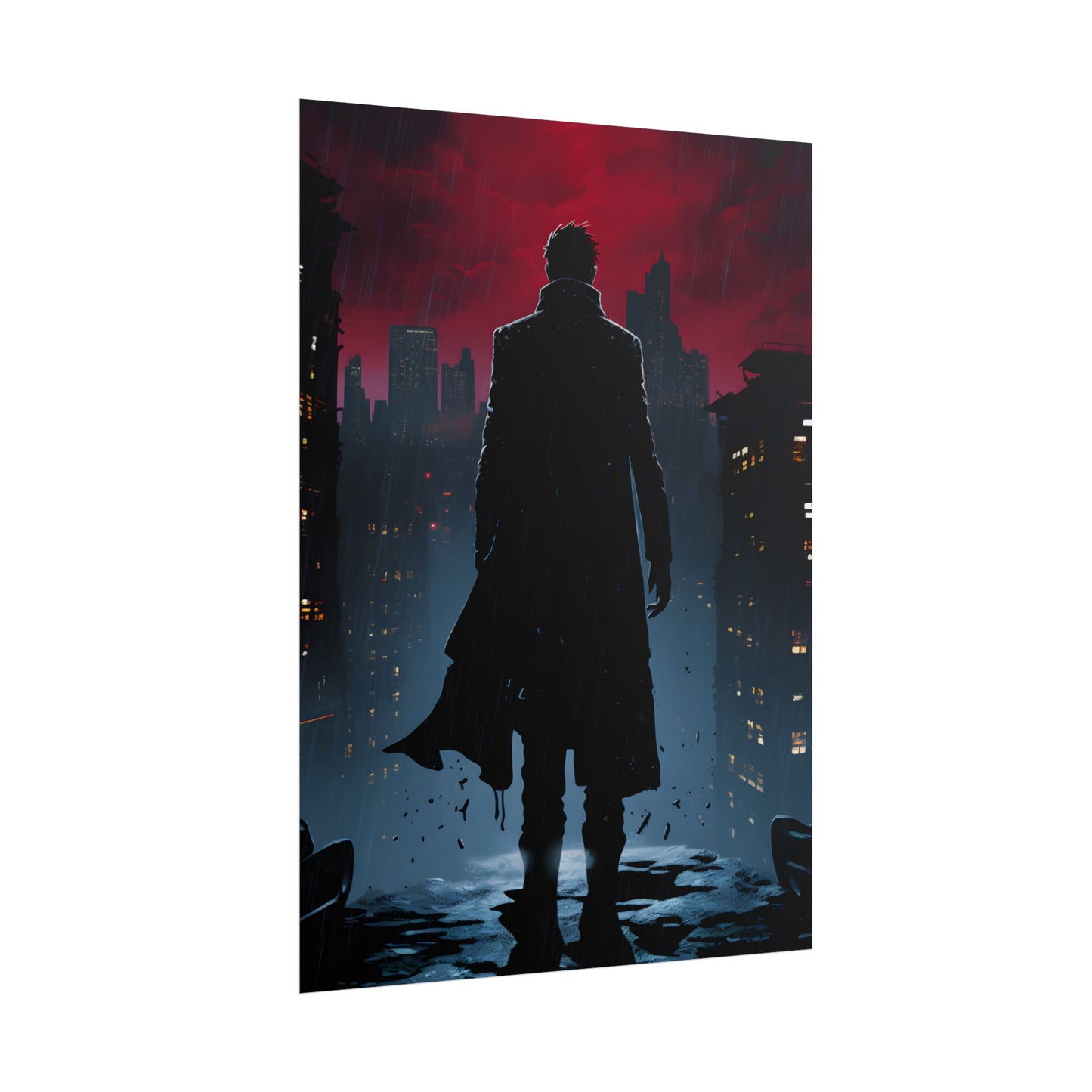 Urban Fantasy Detective: Book Cover Art - Poster