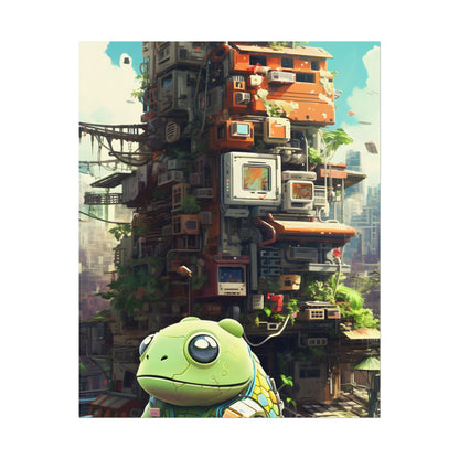 Pixel Play: Colorful Cyberpet Community - Poster