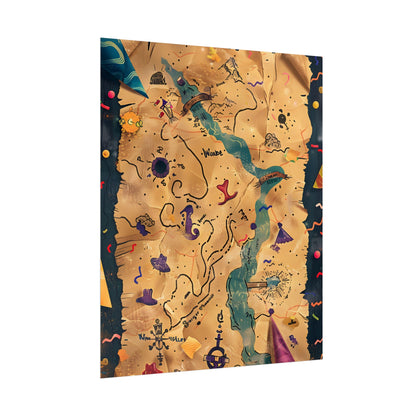 Whimsical Cartoon Portrait: Gentle Illustration of a Hero's Nose - Poster