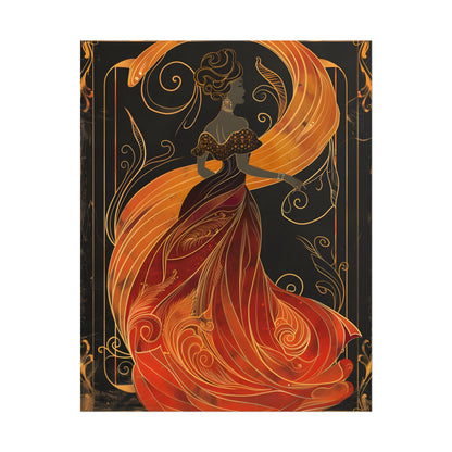 Vintage Art Nouveau Elegant Poster: Batch 1 2024 - Poster