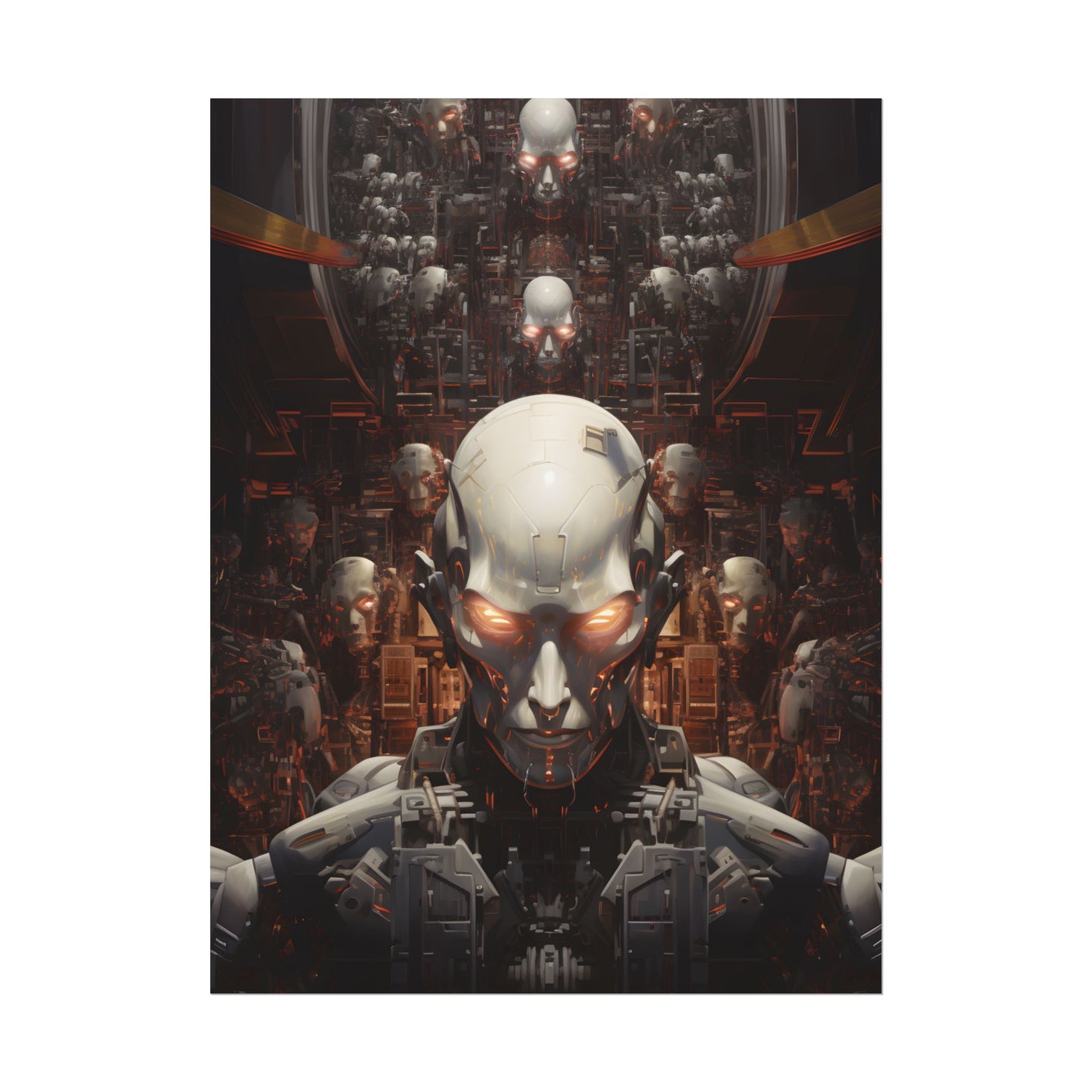 Robot Orchestra: A Symphony of Steel and Strings - Poster