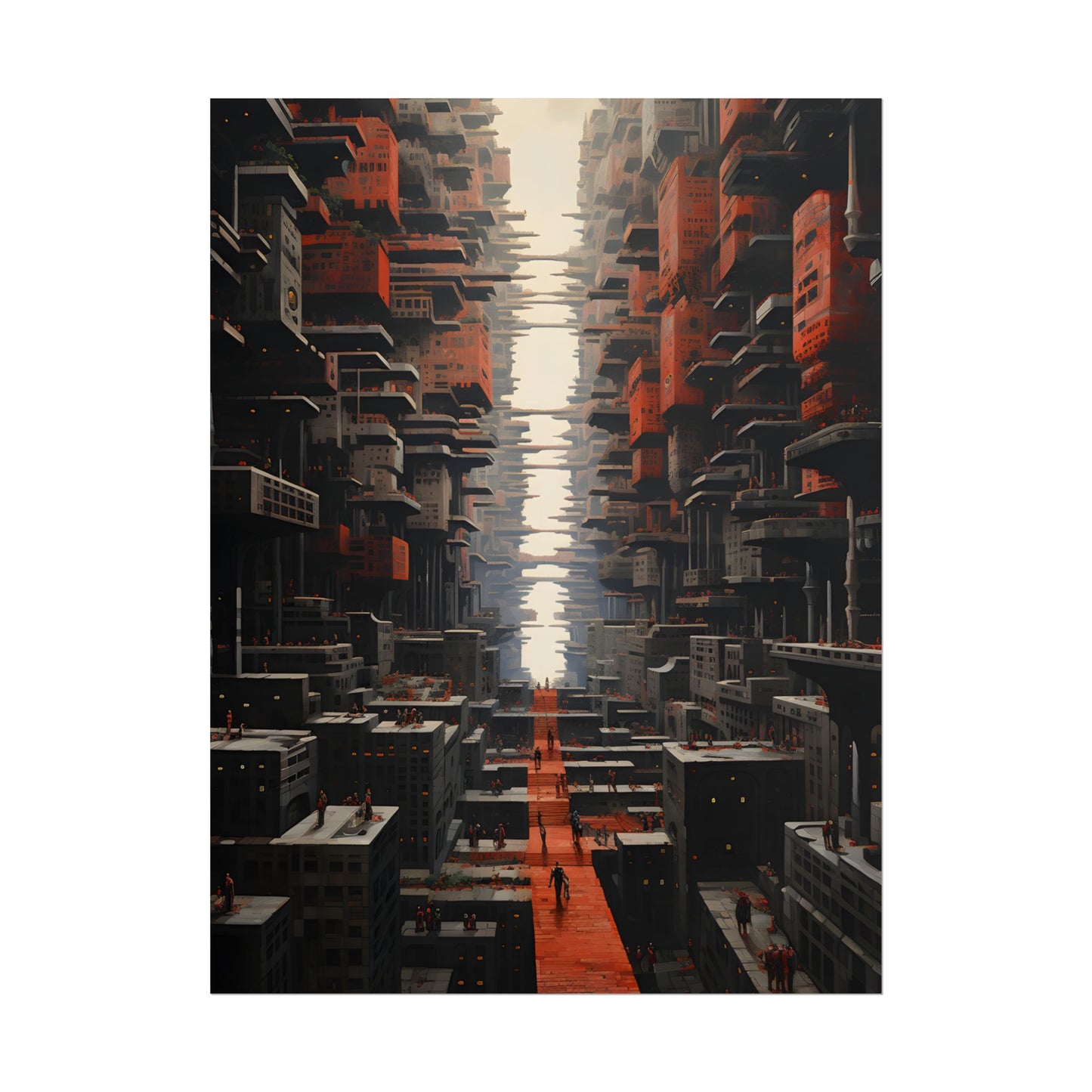 Hope in Desolation: A Dystopian Utopia - Poster