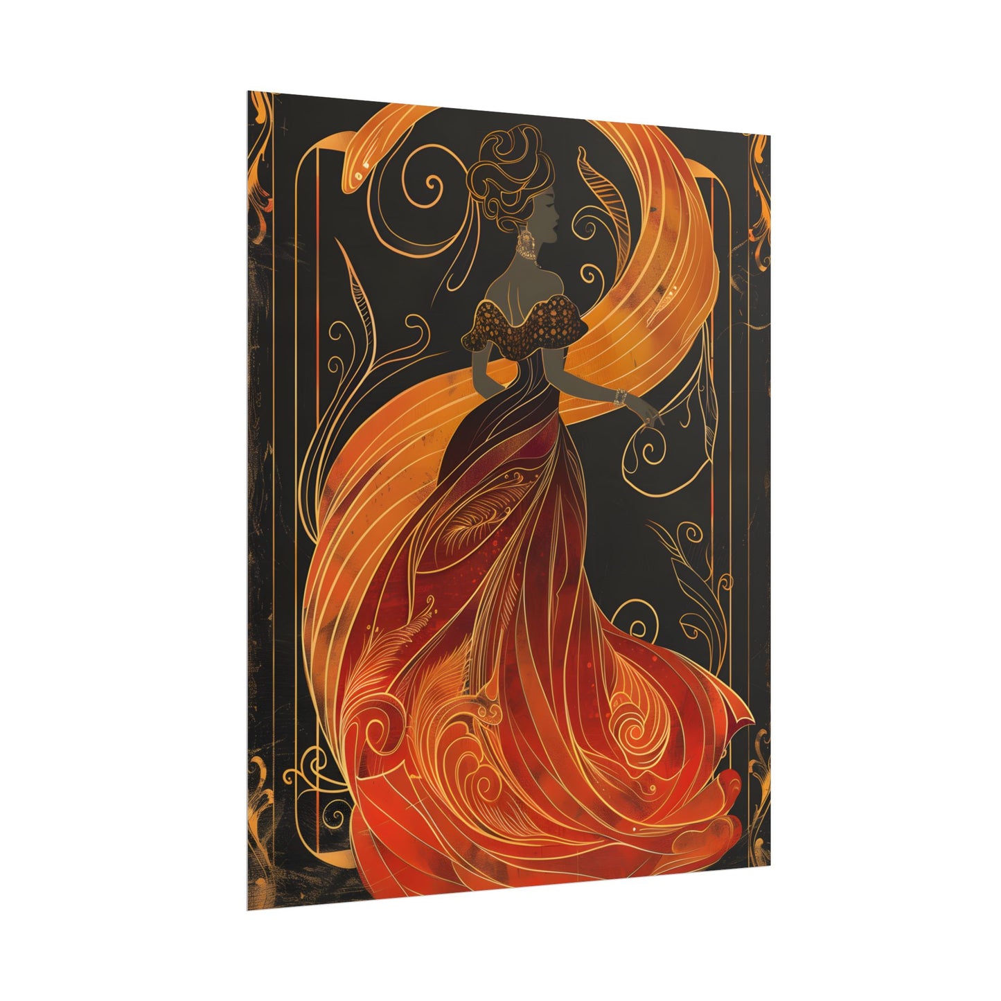 Vintage Art Nouveau Elegant Poster: Batch 1 2024 - Poster