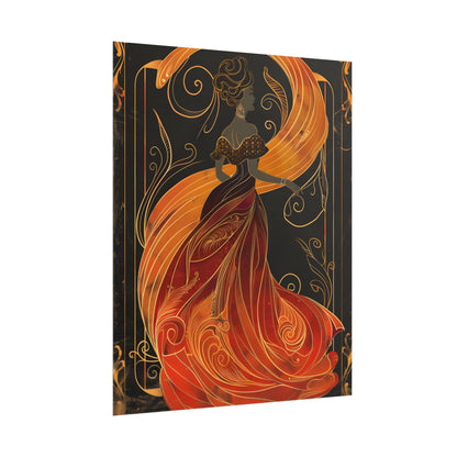 Vintage Art Nouveau Elegant Poster: Batch 1 2024 - Poster